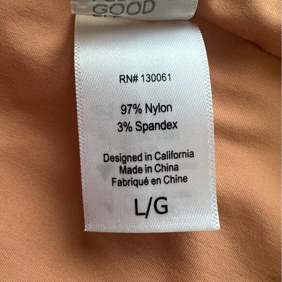 New L*Space Veronica Women’s Chestnut Ribbed Foldover Bikini Bottom Classic Sz L - Picture 6 of 9